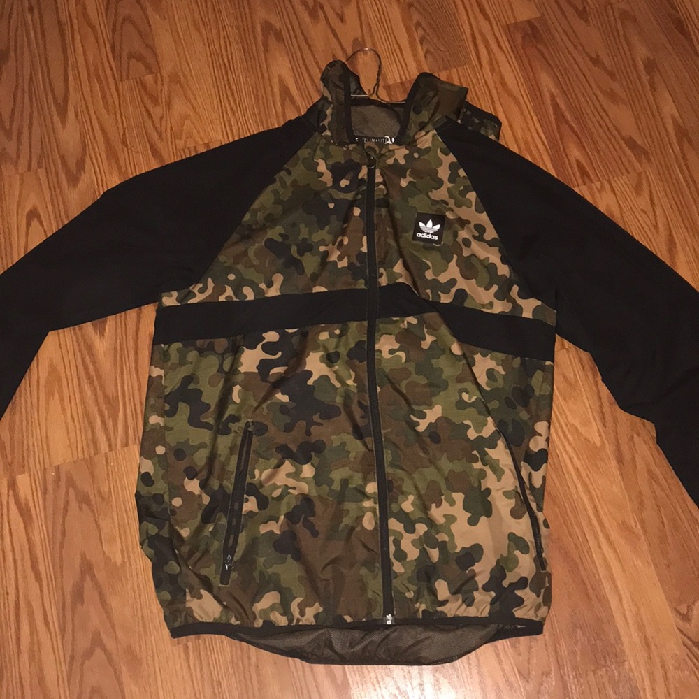 Camo Adidas windbreaker